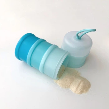 Контейнер для хранения детской смеси Баловень Baby Blue