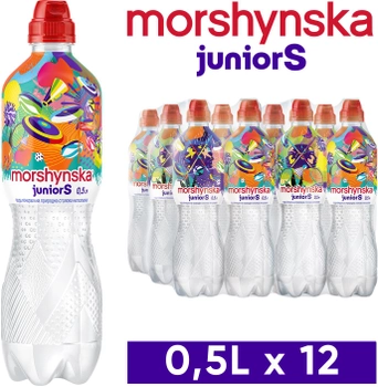 Упаковка мінеральної води Моршинська Джуніор 0.5 л x 12 пляшок (4820017001823)