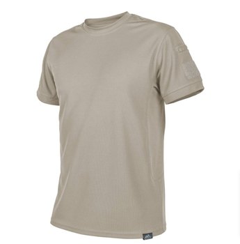 Футболка Tactical T-Shirt TopCool Helikon-Tex Khaki XL Чоловіча тактична