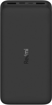 УМБ Xiaomi Redmi Power Bank 20000mAh 2xUSB QC3.0 18W PB200LZM Black