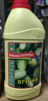 Добриво рідке ІНТЕРМАГ Огірки 1 л Intermag 2261