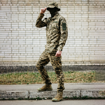 Військова форма ЗСУ Літня піксель ММ14, тактична форма піксель Ріп Стоп, розмір 58 армійський чоловічий одяг для військових