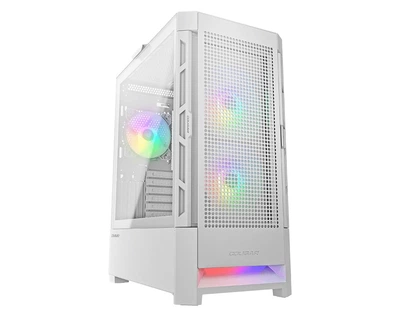 Комп'ютерний корпус з RGB-підсвічуванням та високою ефективністю охолодження, білий