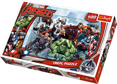 Пазли Trefl (16272). 100 элементов. Мстители. Marvel The Avengers