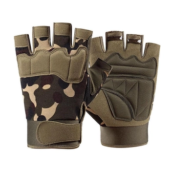 Тактичні рукавички безпалі літні Gloves Мультикам розмір L (11800)