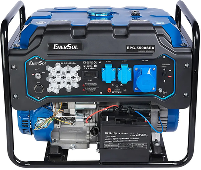 Генератор бензиновий EnerSol EPG-5500SEA 5/5.5 кВт електричний/ручний пуск AVR