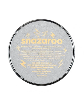 Грим для обличчя і тіла Snazaroo Metallic, 18 мл, Срібний