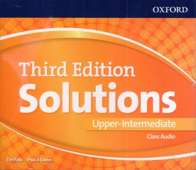 Аудіо CD Solutions 3rd Edition Upper-Intermediate: Class Audio CDs (3) ISBN: 9780194502993
