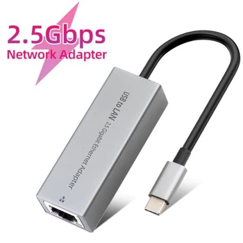 Сетевой адаптер USB Type C RJ45 2.5G Ethernet Realtek RTL8156
