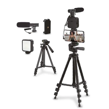 Комплект блогера Piko Vlogging Kit PVKLM05 селфи-лампа LED