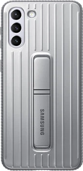 Чехол противоударный с подставкой Protective Rugged Standing Cover SM-G996 для Samsung Galaxy S21 Plus Silver