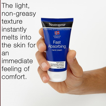 Быстроспитающий крем для чувствительной и сухой кожи рук Neutrogena Fast Absorbing Light Texture Hand Cream 75мл