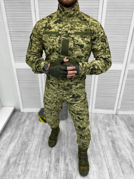 Тактичний військовий костюм Статутний ГОСТ ( Кітель + Штани ), Камуфляж: Піксель, Розмір: 56/5