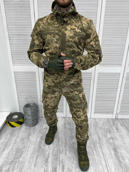 Тактический военный костюм Горка ( Куртка + Штаны ), Камуфляж: Пиксель ВСУ, Размер: 56/5