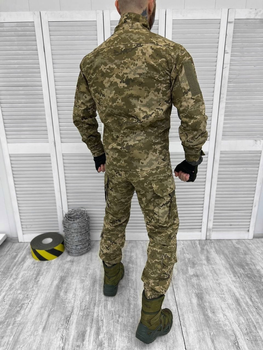 Тактичний військовий костюм Статутний ГОСТ ( Кітель + Штани ), Камуфляж: Піксель ЗСУ, Розмір: S