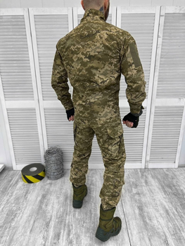 Тактичний військовий костюм Статутний ГОСТ ( Кітель + Штани ), Камуфляж: Піксель ЗСУ, Розмір: L