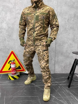 Тактичний військовий костюм K2 ( Куртка + Штани ), Камуфляж: Піксель, Розмір: M