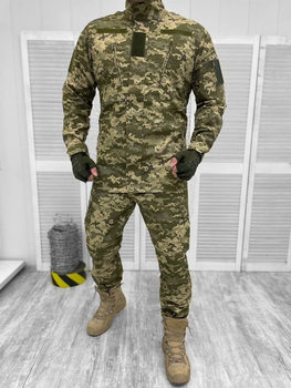 Тактичний костюм військовий Статутний ГОСТ ( Кітель + Штани ), Камуфляж: Піксель ЗСУ, Розмір: XL