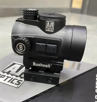 Коллиматорный прицел Bushnell AR Optics TRS-26 3 МОА с высоким райзером и таймером автовыключения