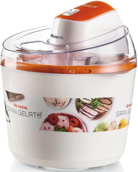 Морожениця Ariete Gran Gelato 642 Білий/Помаранчевий 12 Вт/1,5 л напівавтоматична