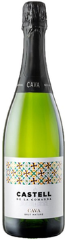 Вино ігристе Castell De La Comanda CAVA Nature біле сухе 0.75 л 11.5% (8437006918862)