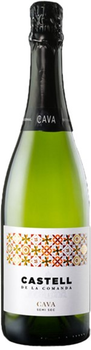 Вино ігристе Castell De La Comanda CAVA біле напівсухе 0.75 л 11.5% (8437006918893)