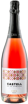 Вино ігристе Castell De La Comanda CAVA рожеве сухе 0.75 л 11.5% (8437006918886)