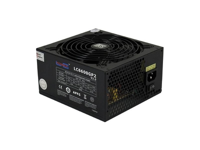 Блок питания LC-POWER на 600W c ACTIVE-PFC Модулем ( LC6600GP2 V 2.3 ) 600 W ATX Б/У