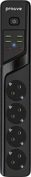 Listwa zasilająca Proove Power Socket P-04 (4 gniazdka + 4 USB + 2 Type-C) 2M (39684)