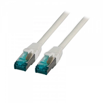 Патч-корд Kingda PAFT4050-CCA FTP Cat.5e CCA 0.5м серый