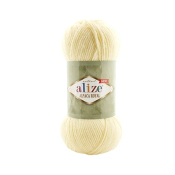 Alize Alpaca Royal ( альпака рояль)- 01 молочний