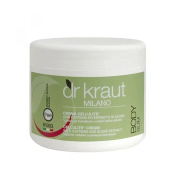 Антицелюлітний крем з кофеїном і морськими водоростями Dr. Kraut Cellulite Cream with Caffeine and Algae Extra 500 мл
