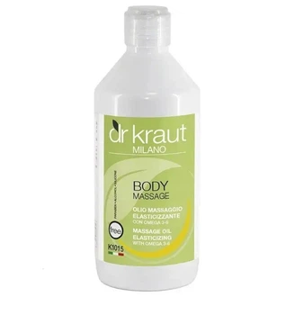Масажне масло з ефектом еластичності з Омега 3+6, Dr.Kraut Massage Oil Elasticizing With Omega 3+6 500 мл