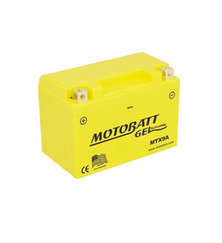Акумулятор гелевий Motobatt MTX9A Gel (YTX9-BS) 12V 9AH, 140А, 151X88X105 мм, вага 3,05кг (YTX9BS)