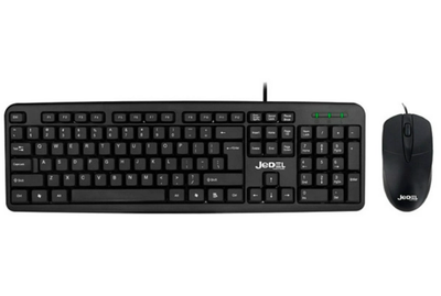 Проводная клавиатура и мышь Jedel COMBO G10 комплект
