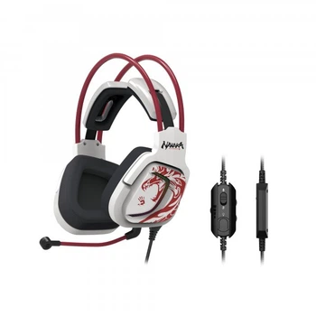Гарнитура игровая Bloody G575 (Naraka) с микрофоном, Hi Fi, 7.1 виртуальный звук, RGB подсветка, USB