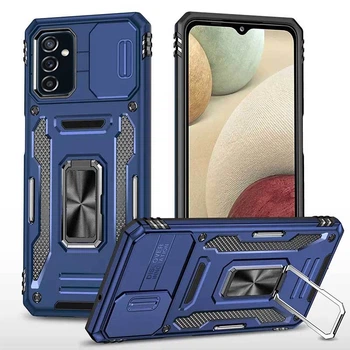 Ударопрочный чехол Camshield Army Ring для Samsung Galaxy A54 5G Синий / Navy Без бренда