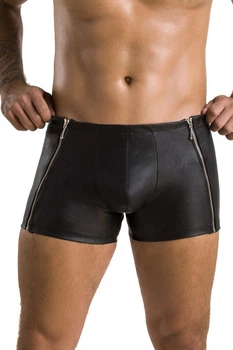 Мужское эротическое бельё шорты 049 SHORT MATT Чёрный XXL/XXXL - Passion ( SO7620 )
