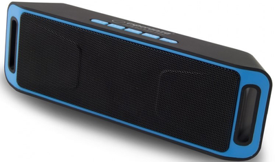 Głośnik przenośny Esperanza EP126KB portable speaker Stereo 6 W Czarny, Niebieski (AKGESPGLO0024)