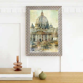 Фоторамка MARCO DECOR 2712K - 11 21х30 см, белая с золотом