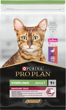 Сухой корм для кошек Purina Pro Plan Sterilised с уткой и печенью 10 кг (7613036732727)