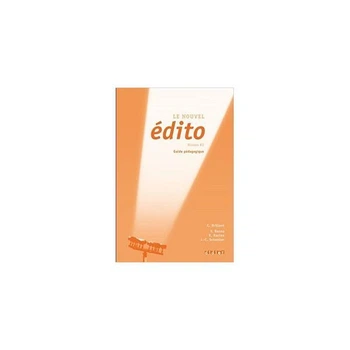 Книга Edito B2 Guide Pedagogique Didier (9782278067305)