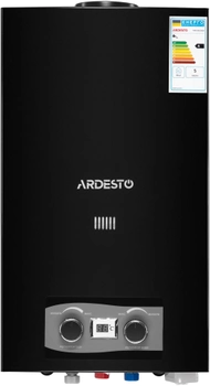 Газовый проточный водонагреватель Ardesto TFGBH 10B X2 BLACK