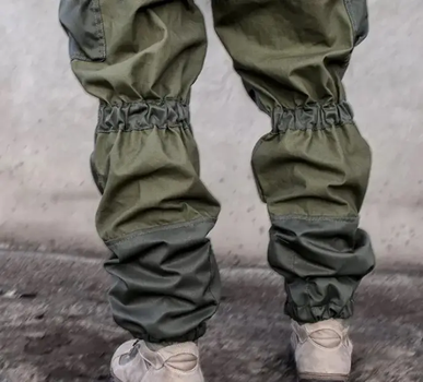 Тактический костюм, военная форма ВСУ Горка куртка-анорак штаны водонепроницаемый олива р. M-L 5-6 рост