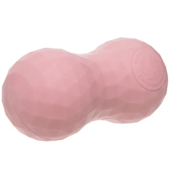М'яч масажний кінезіологічний подвійний Zelart Massage Duoball 3808 розмір 13,5x6см Light Pink