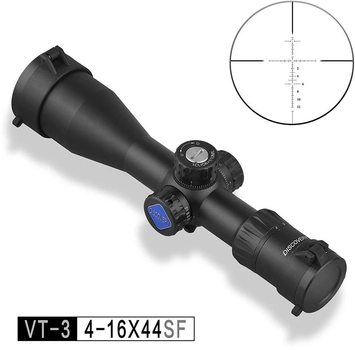 Приціл оптичний Discovery VT-3 4-16x44 SF SFP