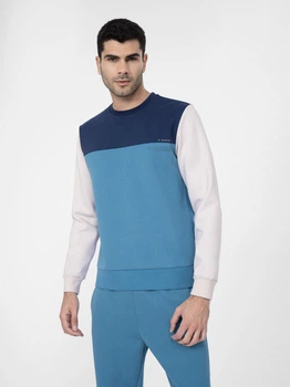 Свитшот мужской 4F Sweatshirt M226 4FSS23TSWSM226-33S M Голубой (5904698188543) ($IG283115) - Уценка