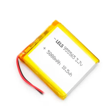 Аккумулятор 955565 Li-pol 3.7В 5000мАч для Powerbank, планшетов, GPS (117390)