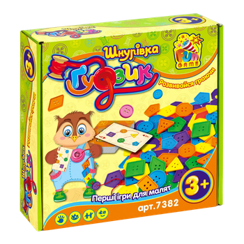 Детская шнуровка 4FUN Game Club Пуговка