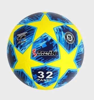 Мяч футбольный TK Sport Meik №5 420 грамм Сине-желтый поставляеться накачаным на 90% (C 55989/2)
